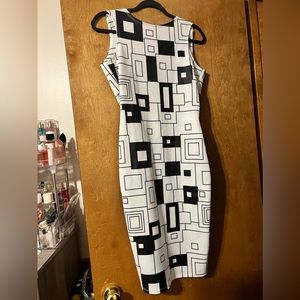 Black and White Dress